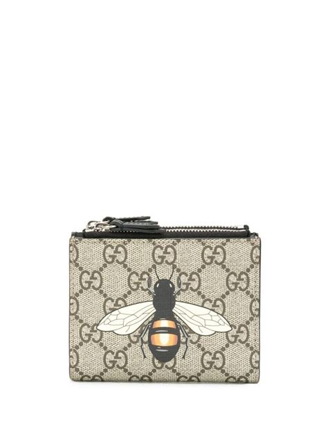 gucci wallet with bee in the middle|gucci wallet with bumble bee.